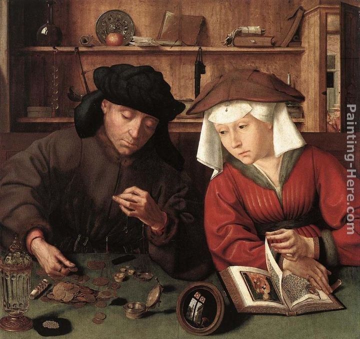 Quentin Massys The Moneylender and his Wife